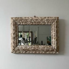 A Painted French Mirror
